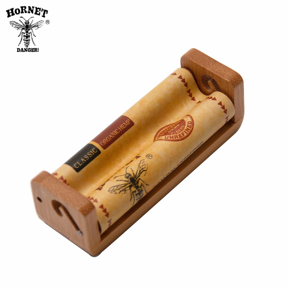 hornet 78mm bamboo cigarette rolling machine manual cigarette accessories rolling - 图片 4