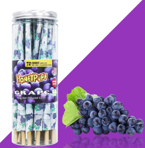 HONEYPUFF Toilet Paper Fruit Flavor Trumpet 72 Pieces Canned Flavor Paper Cone - 图片 2