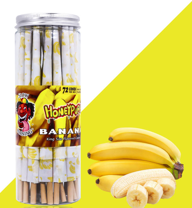 HONEYPUFF Toilet Paper Fruit Flavor Trumpet 72 Pieces Canned Flavor Paper Cone - 图片 3