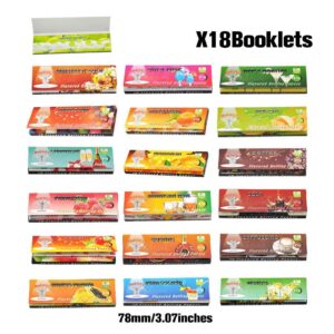 HONEYPUFF brand 110mm solid color roll paper